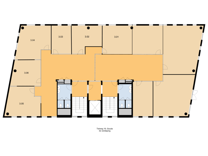 3e verdieping