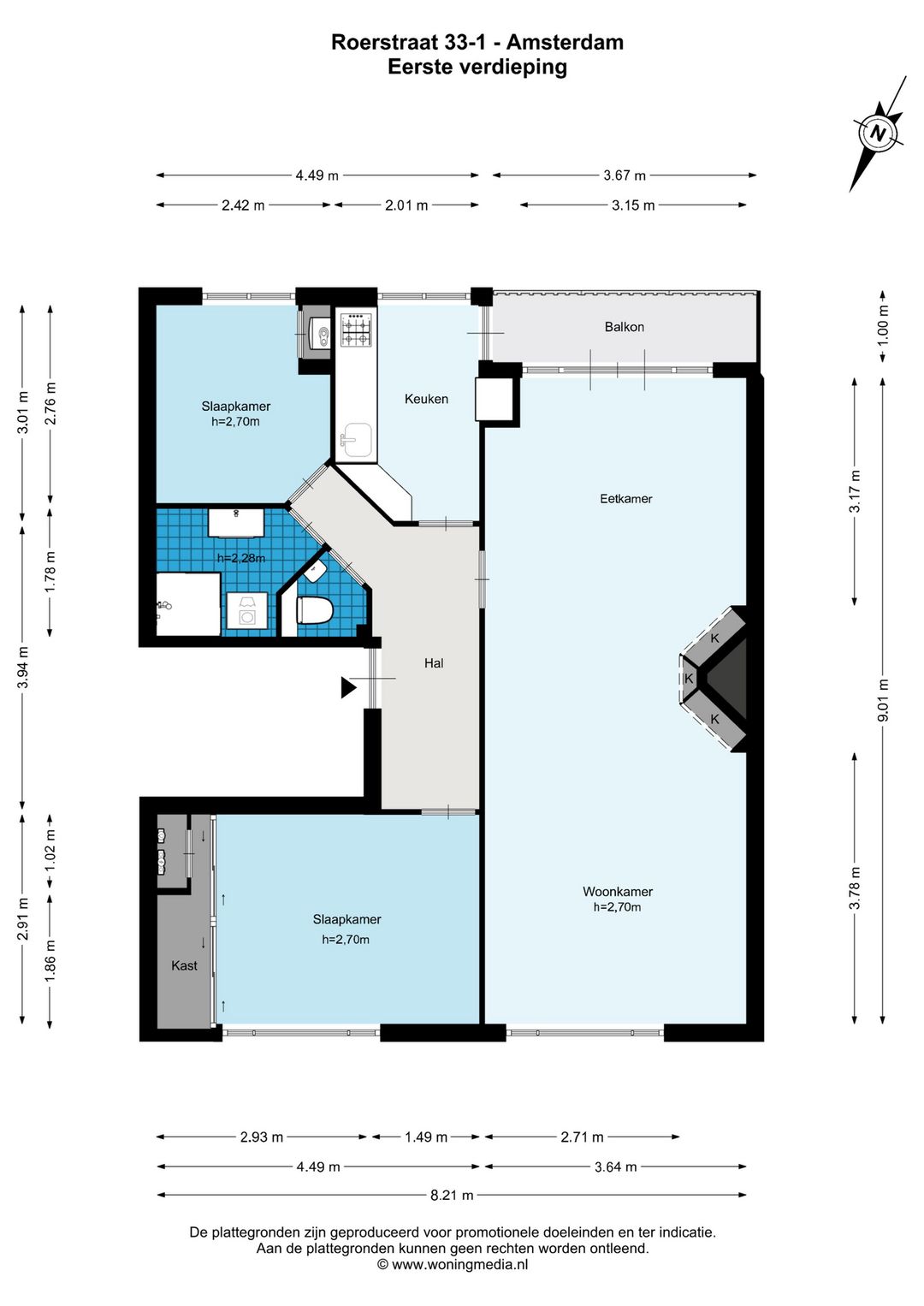 Foto 22 van Roerstraat 33-1