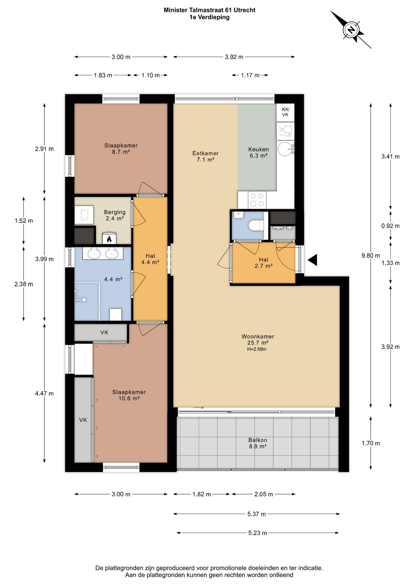 Foto 29 van Minister Talmastraat 61