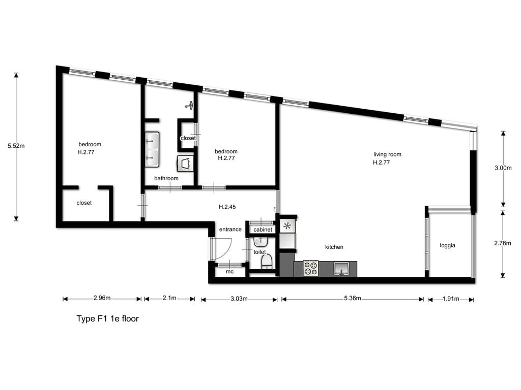 Foto 14 van Ferdinand Bolstraat 61-A