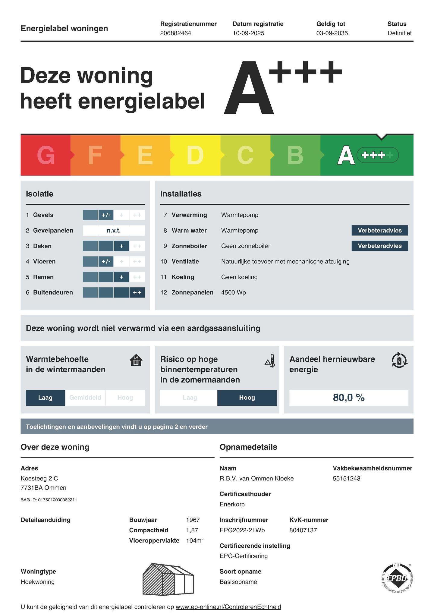 Foto 65 van Koesteeg 2-C