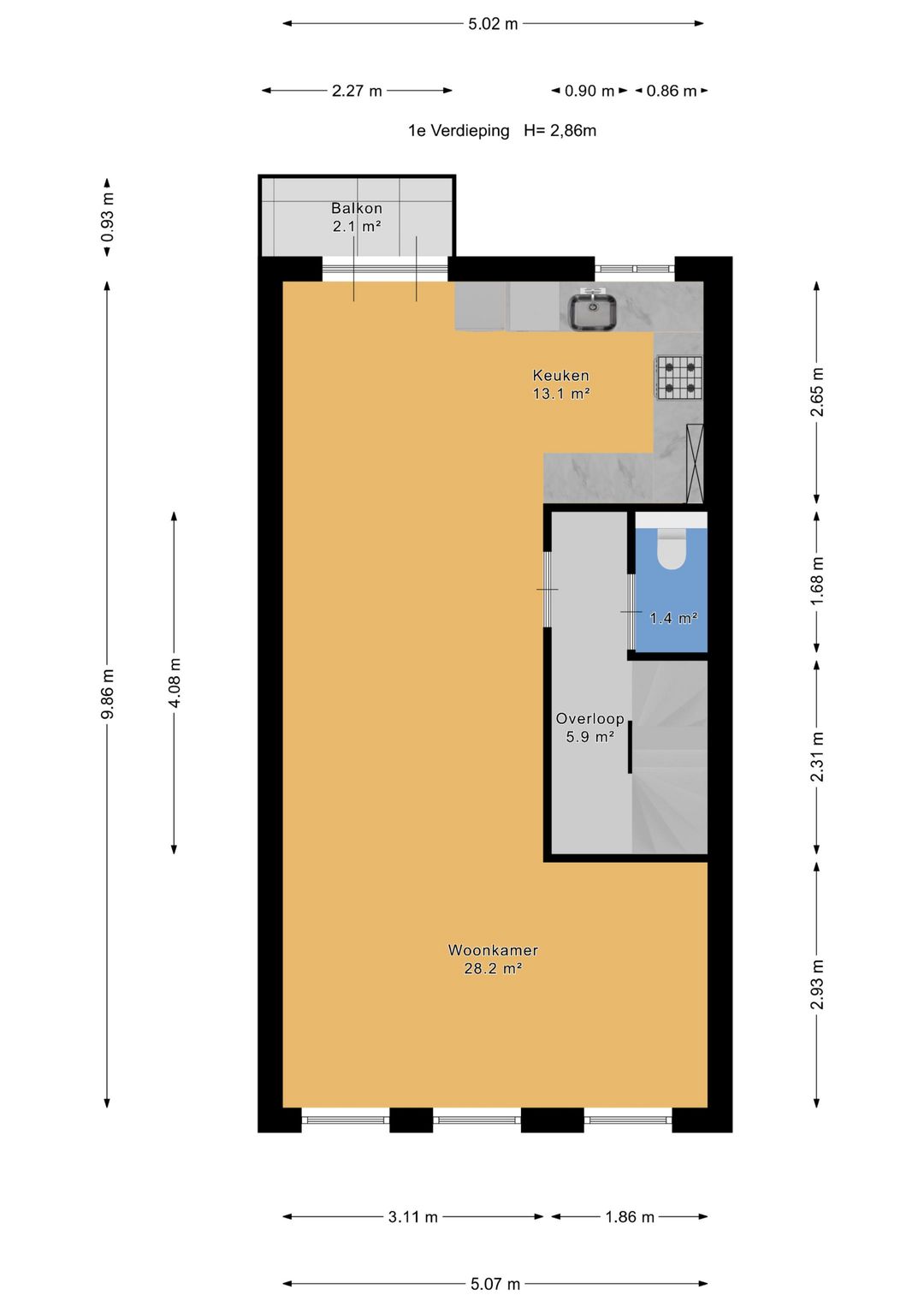 Foto 26 van Vinkensteynstraat 61