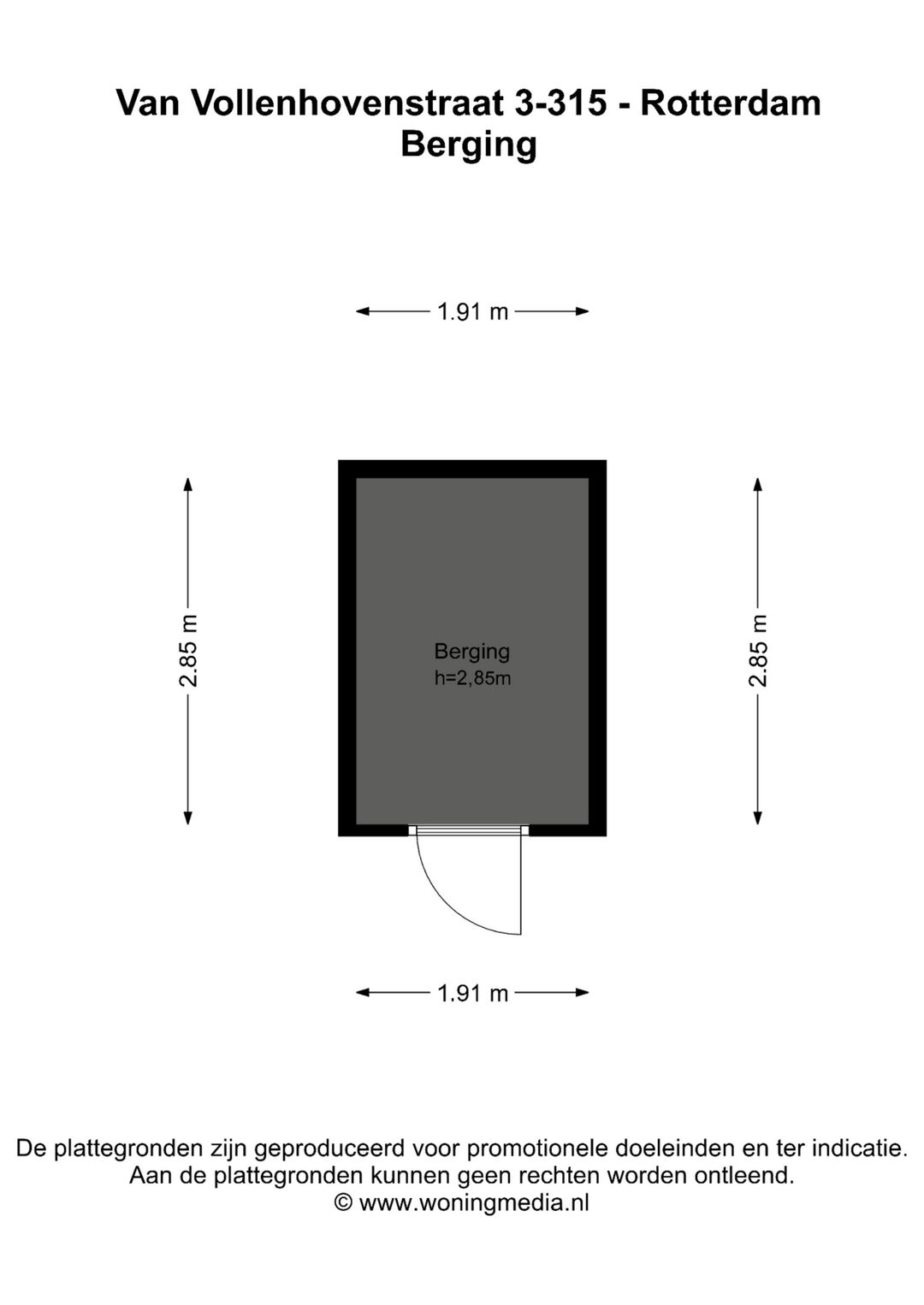 Foto 32 van Van Vollenhovenstraat 3-315