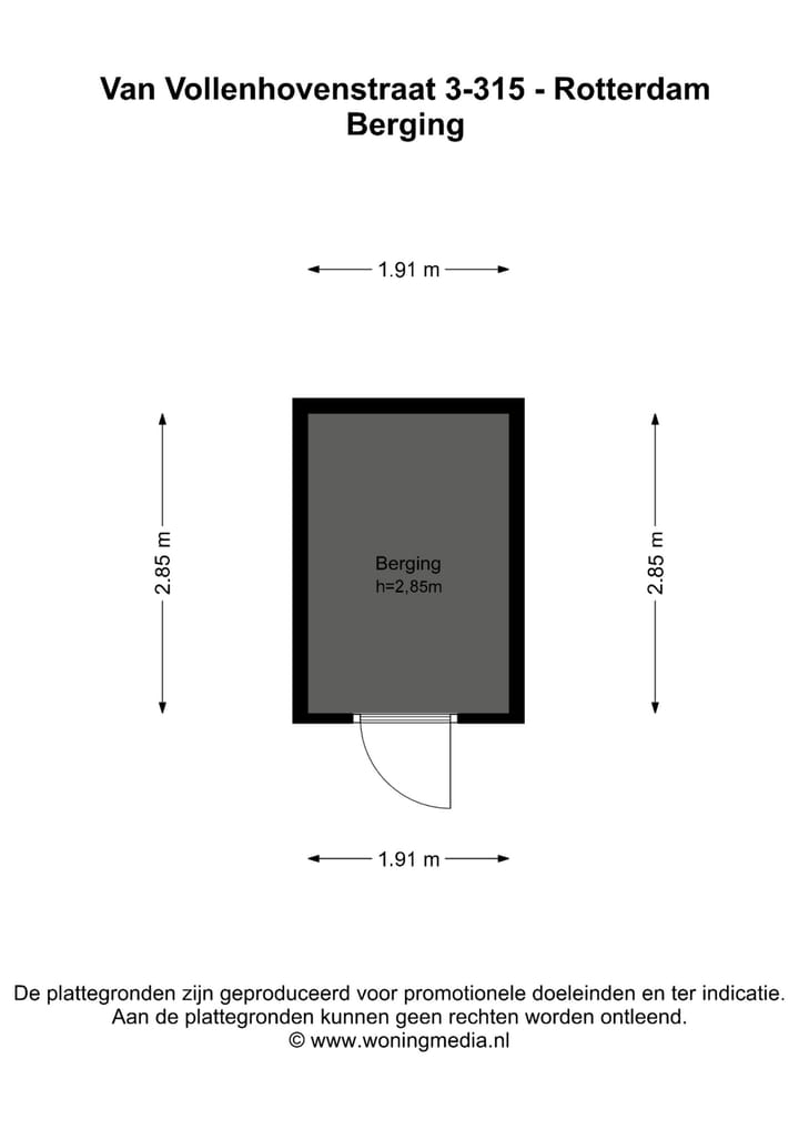 Foto 32 van Van Vollenhovenstraat 3-315