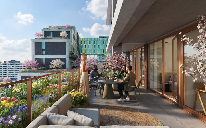 Foto 4 van Terrasappartement (Bouwnr. 50)