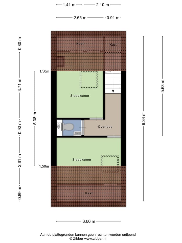 Foto 21 van Hoogerwerfsweg "De Tong" 91