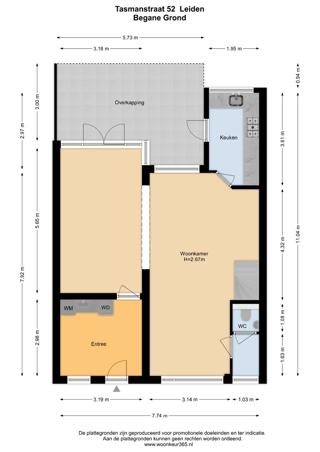 Foto 56 van Tasmanstraat 52