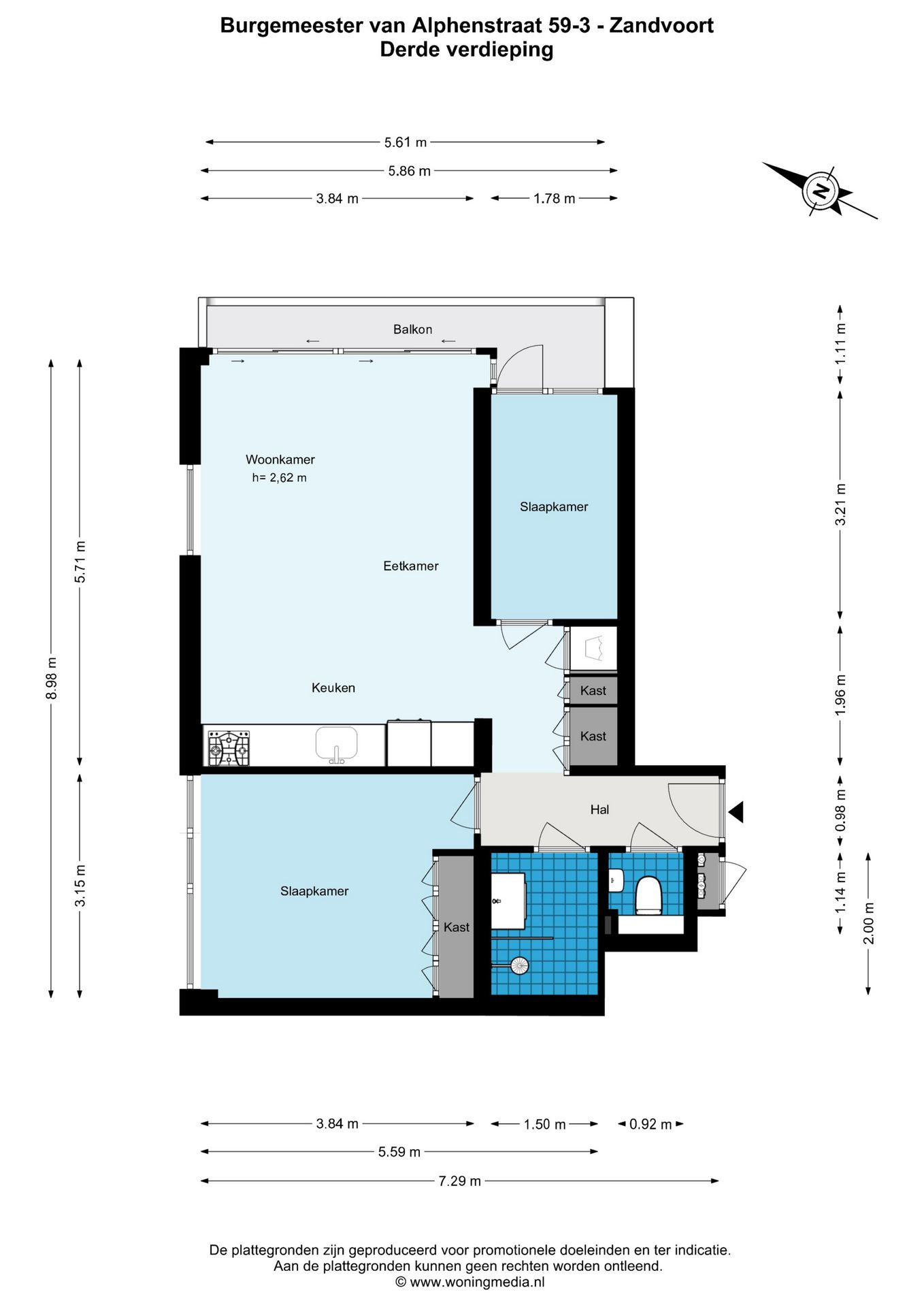 Photo 30 of Burgemeester van Alphenstraat 59-F3