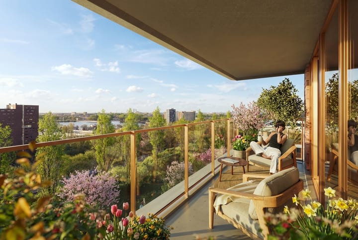 Foto 5 van Terrasappartement (Bouwnr. 35)