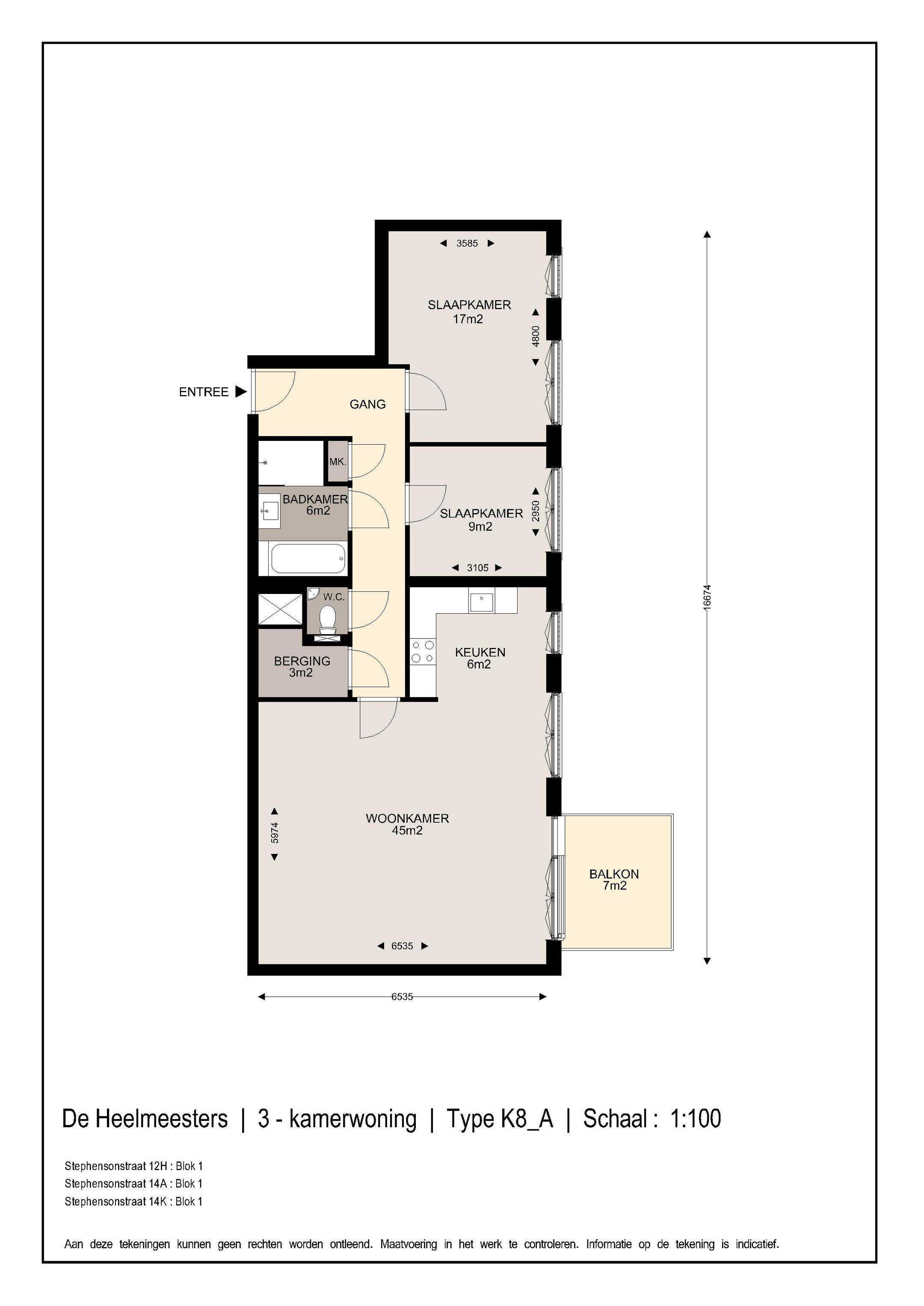 Foto 12 van Stephensonstraat 12-H
