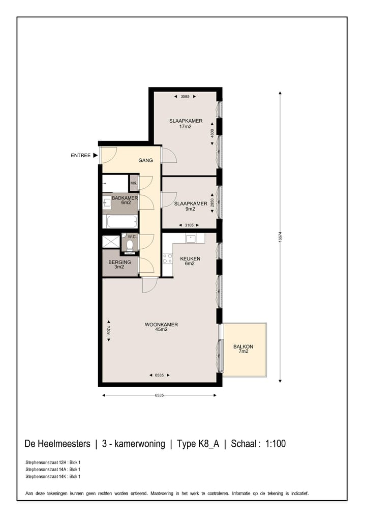 Foto 12 van Stephensonstraat 12-H