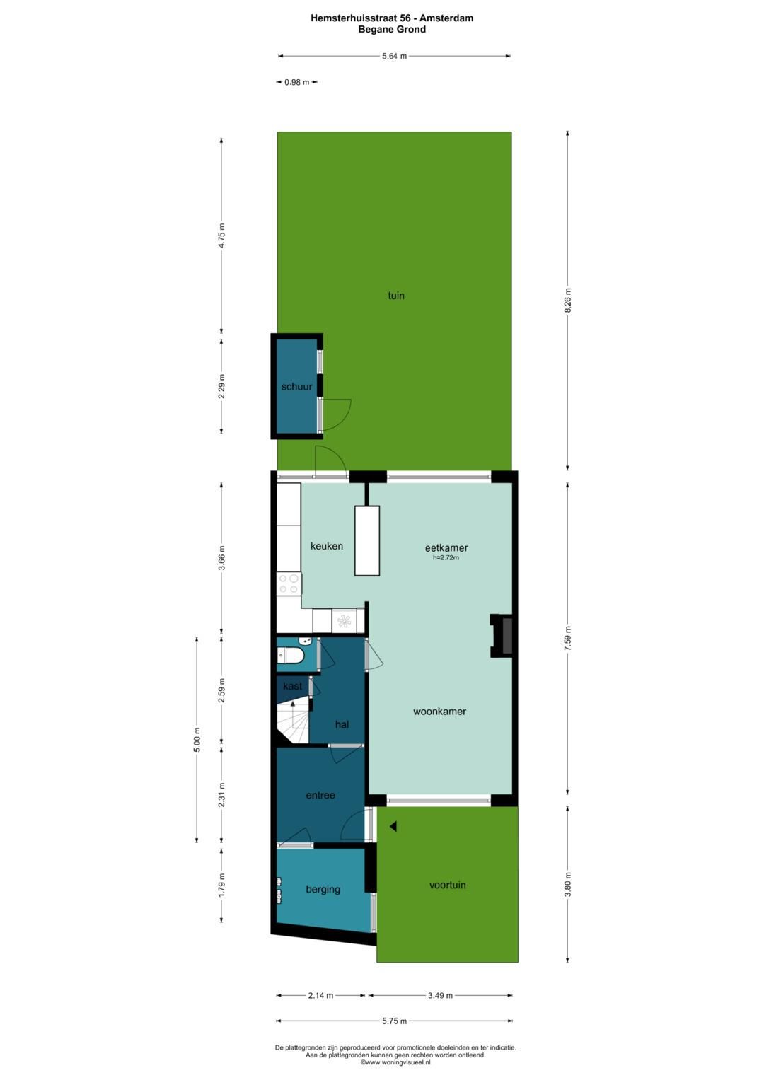 Foto 36 van Hemsterhuisstraat 56