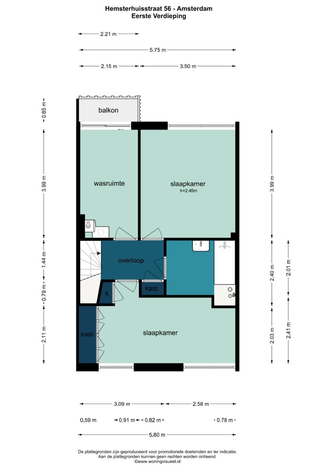 Foto 37 van Hemsterhuisstraat 56