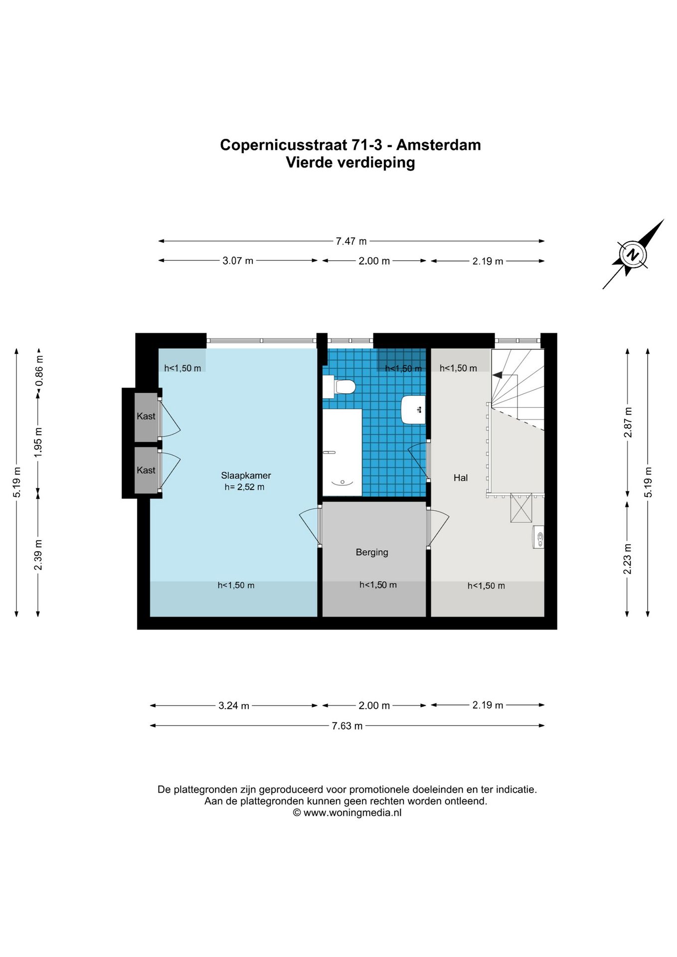 Foto 29 van Copernicusstraat 71-3