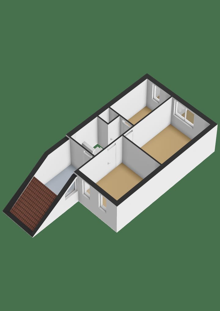 Spacious terraced house with four bedrooms and southwest-facing garden — 71