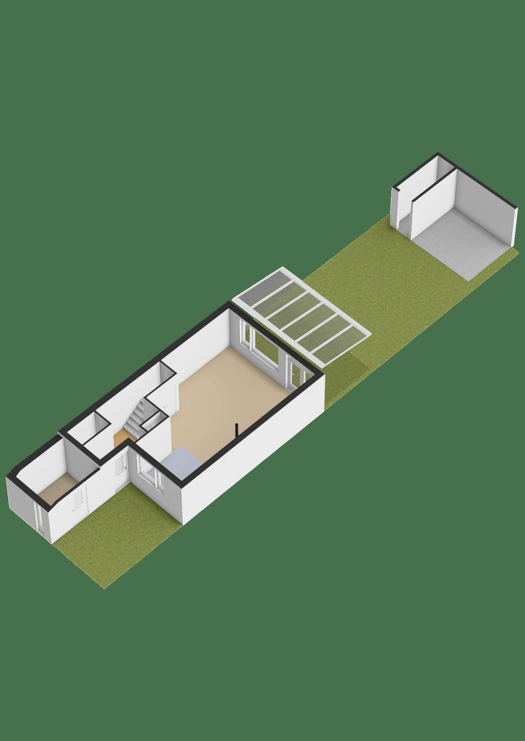 Spacious terraced house with four bedrooms and southwest-facing garden — 79