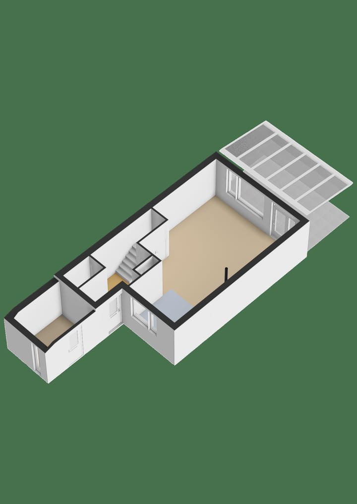 Spacious terraced house with four bedrooms and southwest-facing garden — 68
