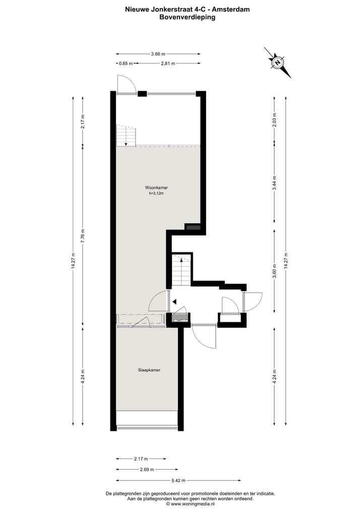Unique Two-Level Ground Floor Apartment in Historic Central Amsterdam — 47