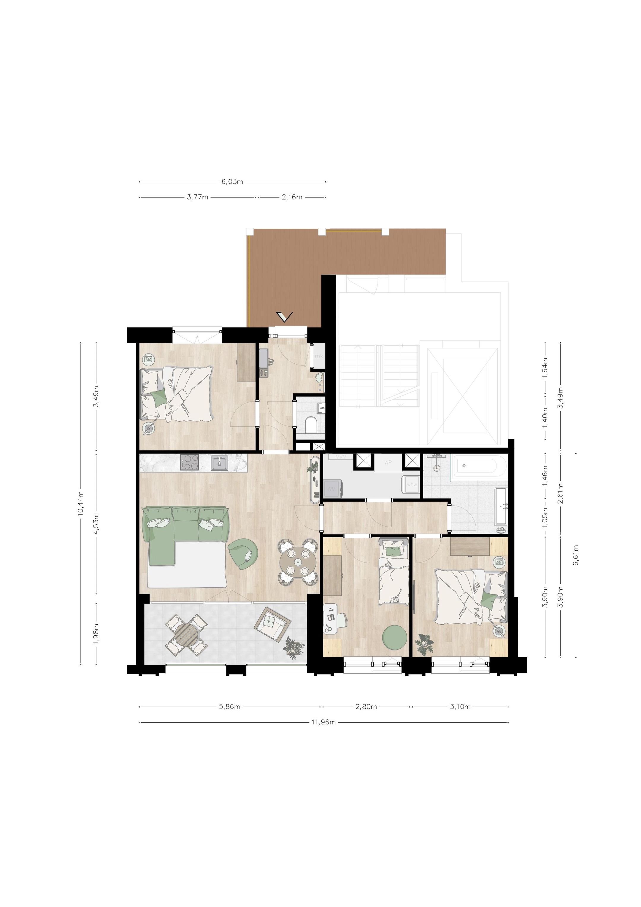 Apartment in Amsterdam, Bajeskwartier, Oost - View 5