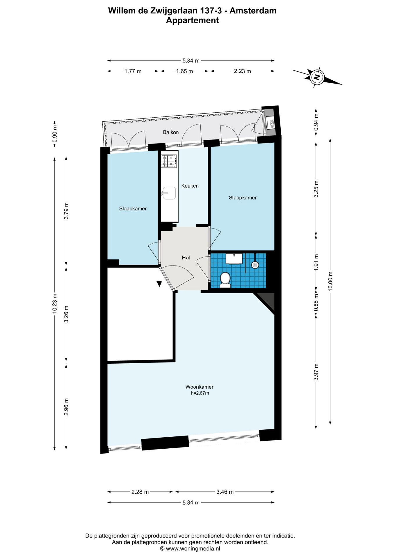 Foto 21 van Willem de Zwijgerlaan 137-3