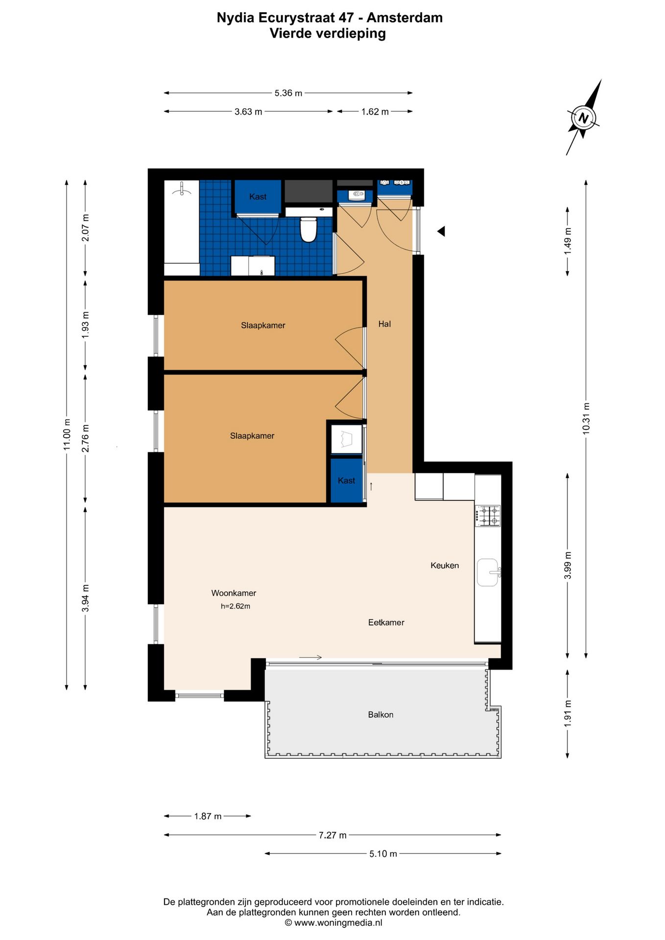 Foto 29 van Nydia Ecurystraat 47