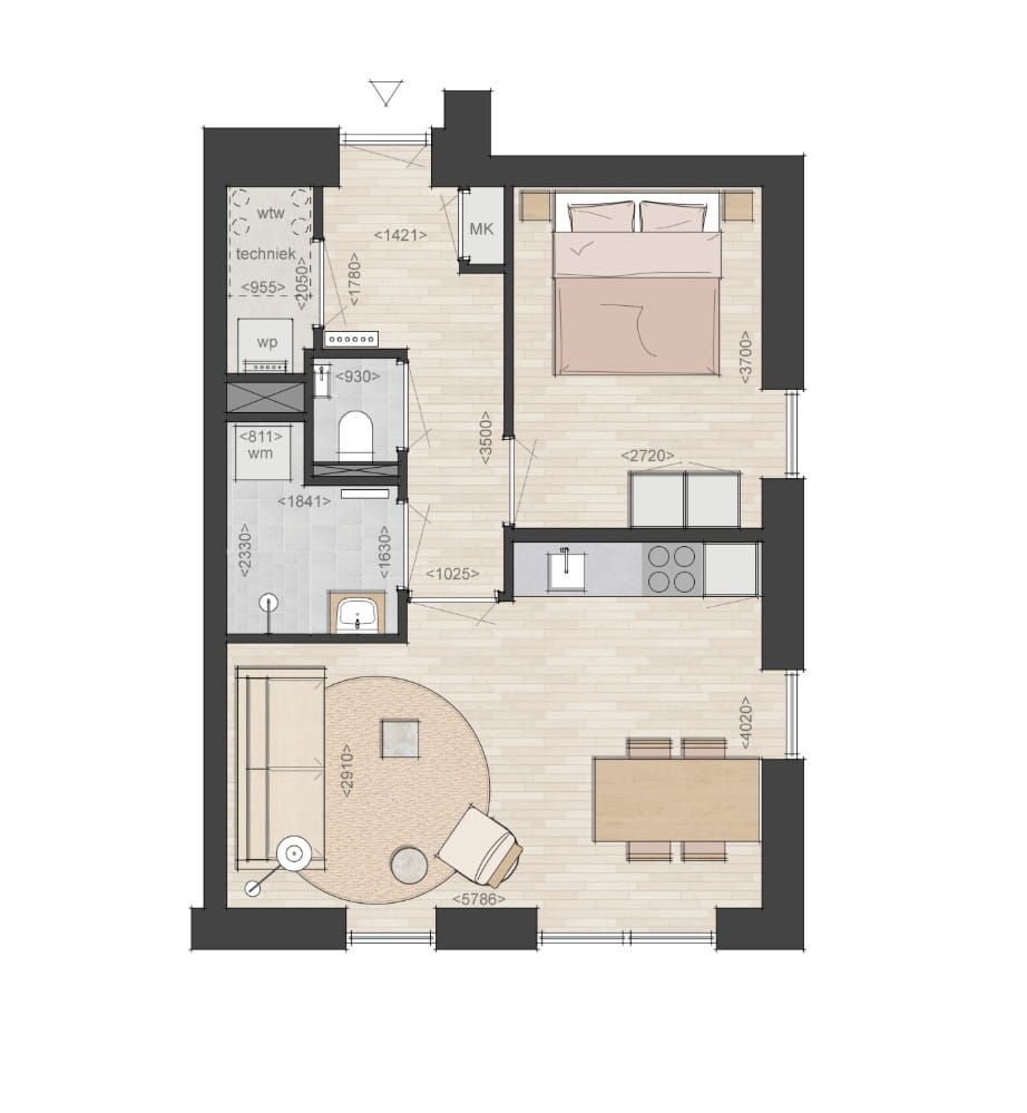 Foto 3 van Bouwnummer 46 (Bouwnr. 46)