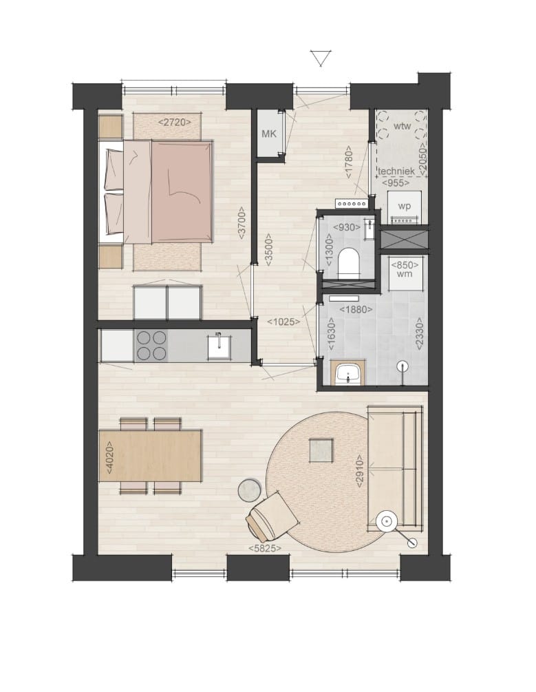 Foto 3 van Bouwnummer 66 (Bouwnr. 66)