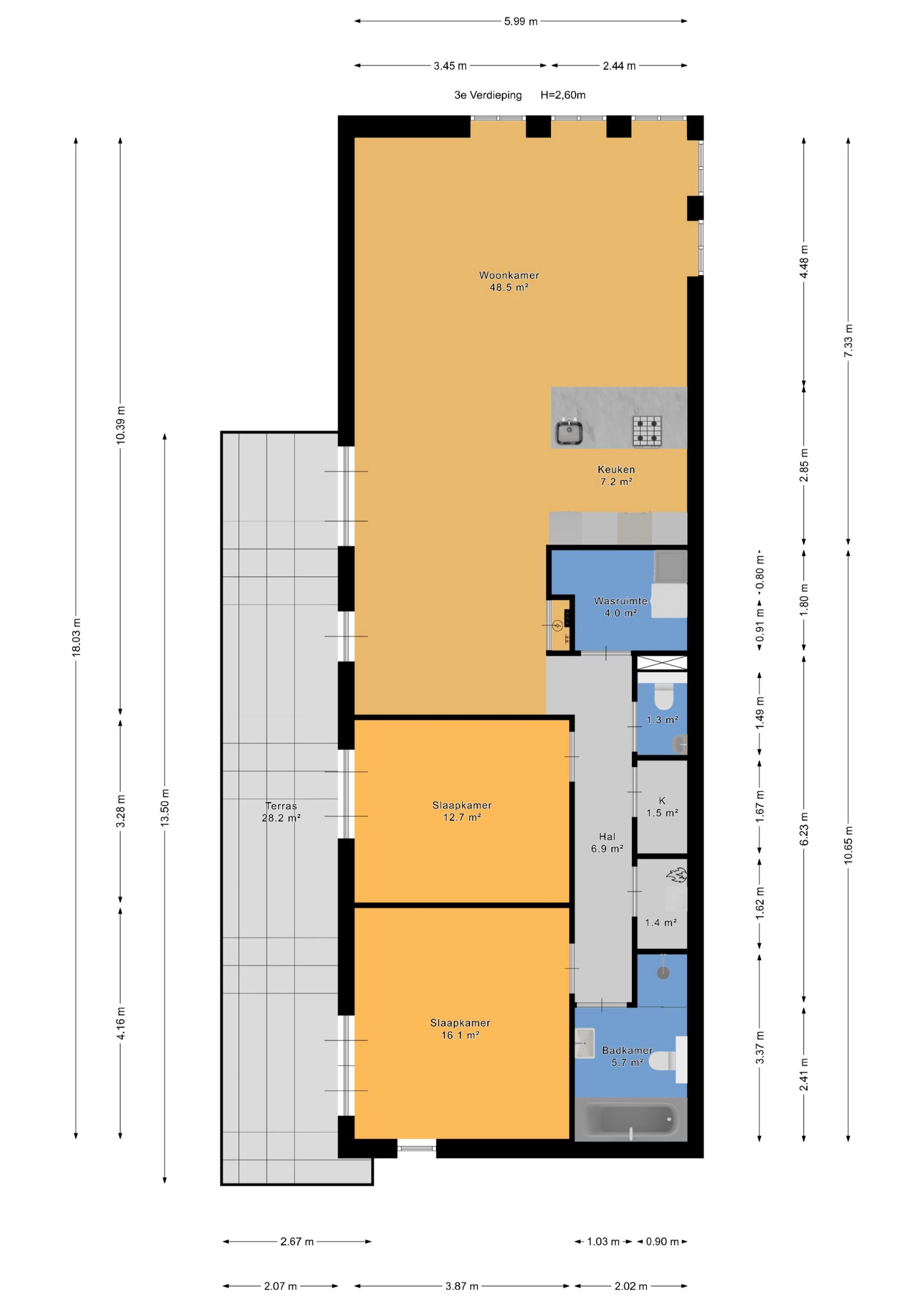 Foto 27 van Gevers Deynootweg 19-Q