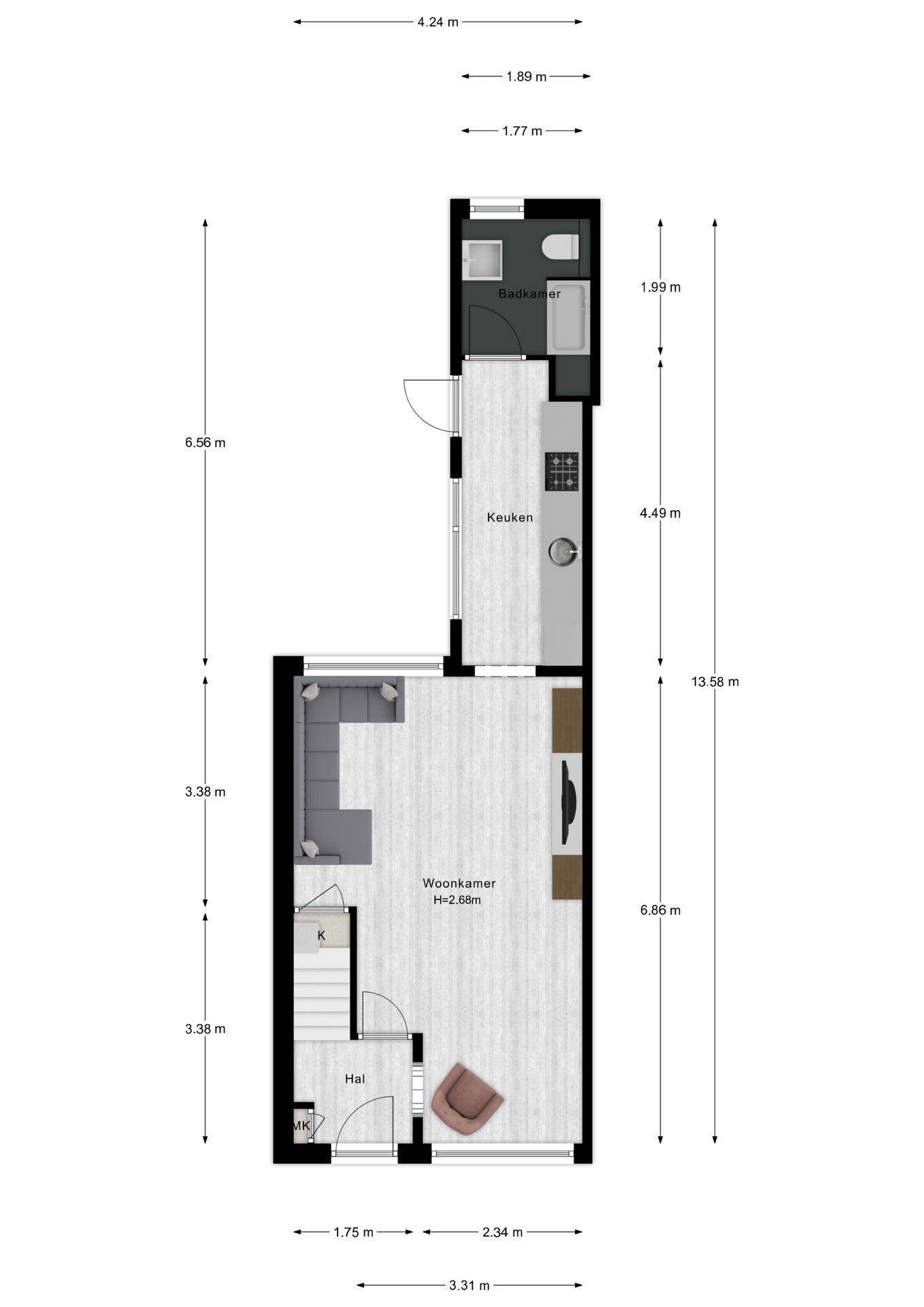 Foto 42 van Fluitersstraat 29