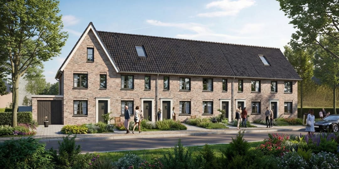 Foto 1 van Tussenwoningen met berging (Bouwnr. 12)