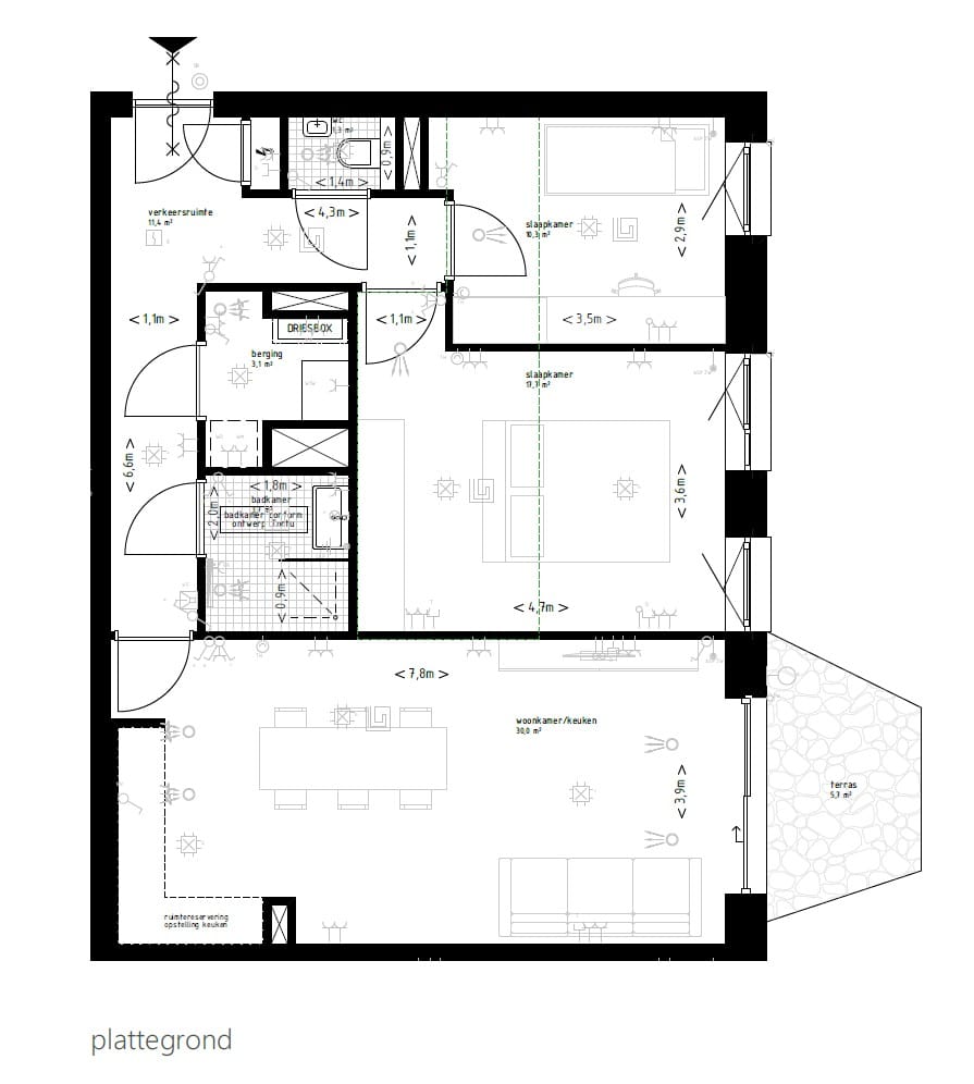 Foto 17 van Appartement - bouwnummer 162 (Bouwnr. 162)