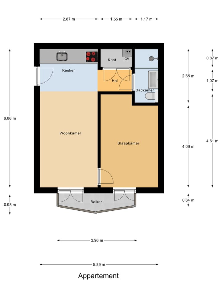 Foto 30 van Gerard Noodtstraat 129-A8