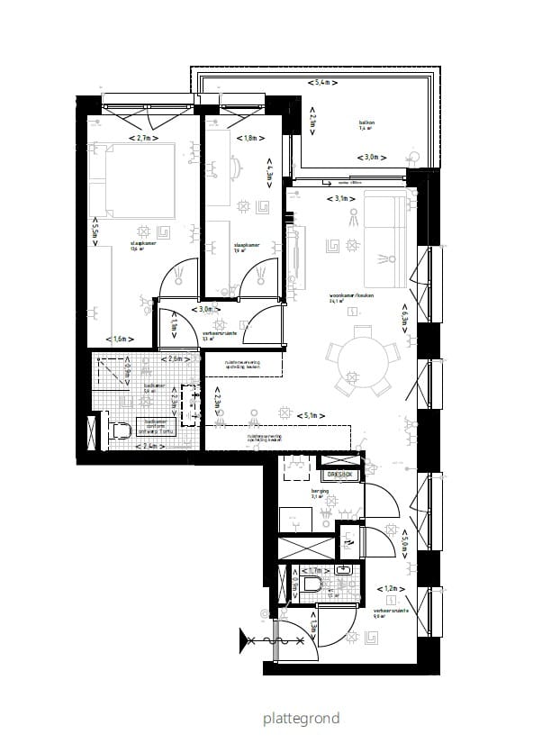 Foto 12 van Appartement - bouwnummer 189 (Bouwnr. 189)