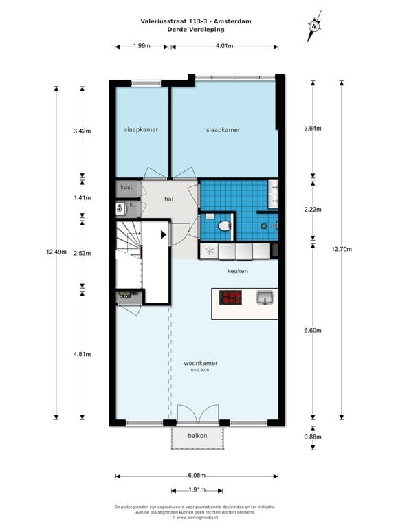 Foto 24 van Valeriusstraat 113-3