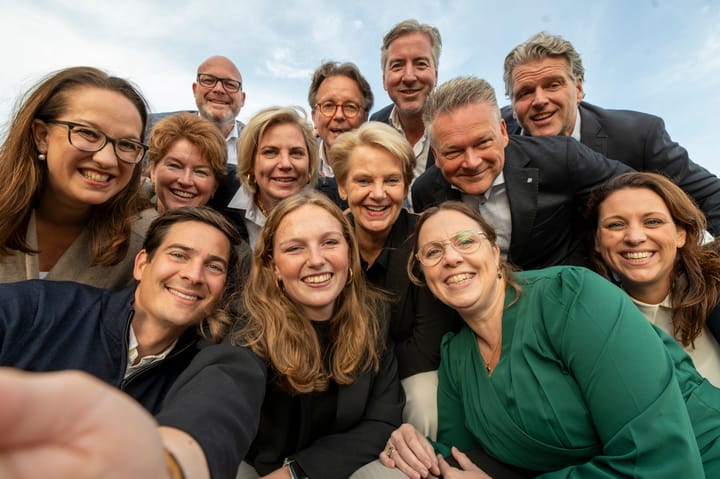Een promotiefoto voor op kantoor