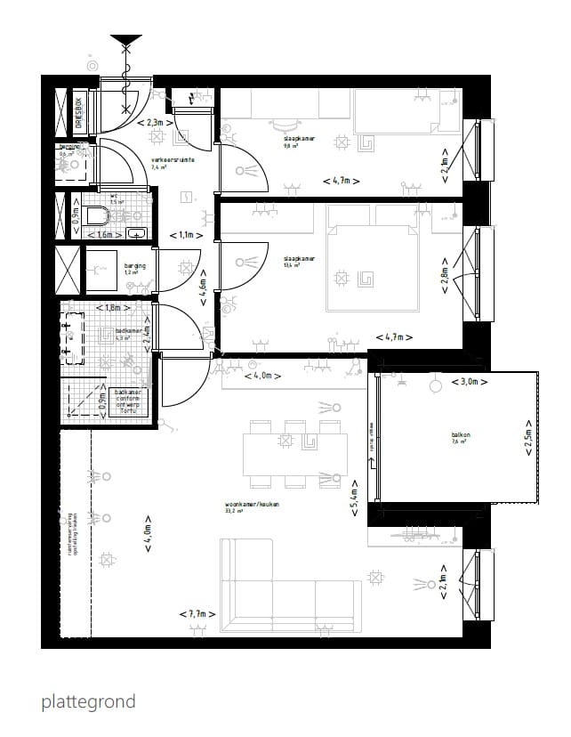 Foto 11 van Appartement - bouwnummer 213 (Bouwnr. 213)
