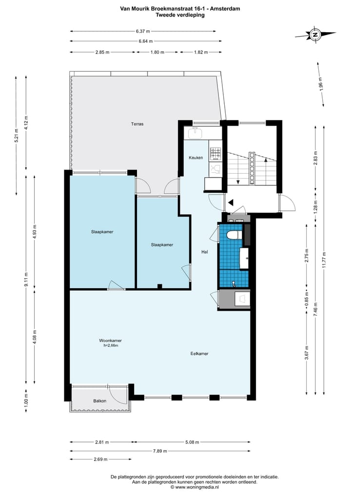 Photo 19 of Van Mourik Broekmanstraat 16-1