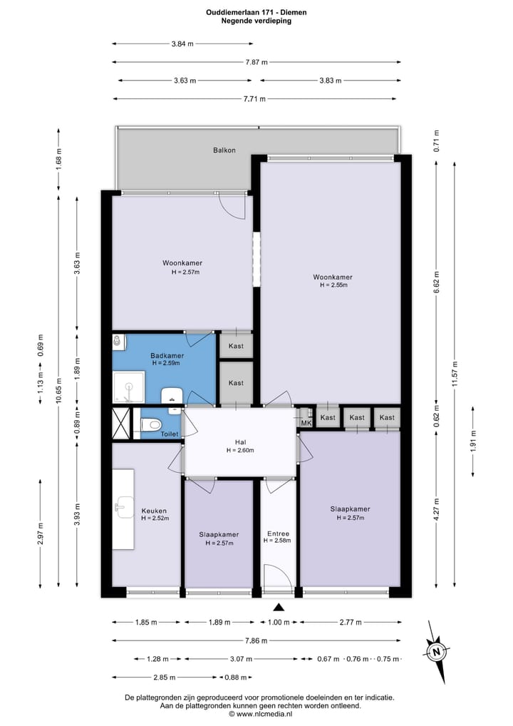 Foto 51 van Ouddiemerlaan 171