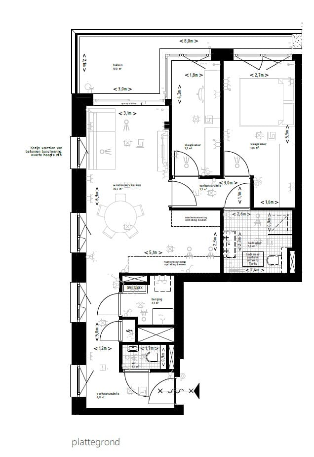 Foto 13 van Appartement - bouwnummer 261 (Bouwnr. 261)