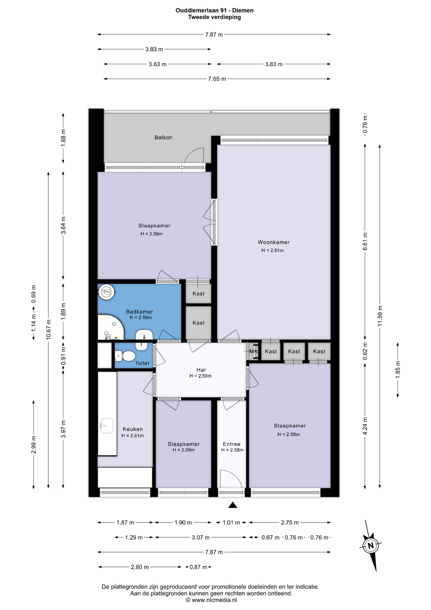 Photo 5 of Ouddiemerlaan 91