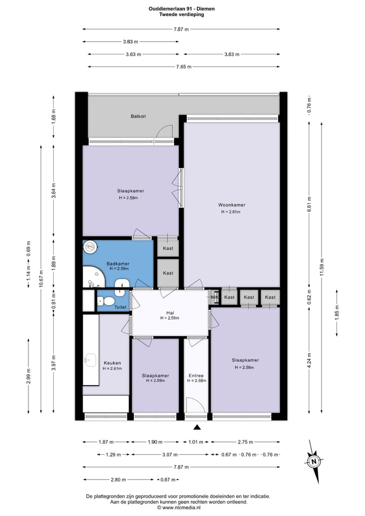 Foto 51 van Ouddiemerlaan 91