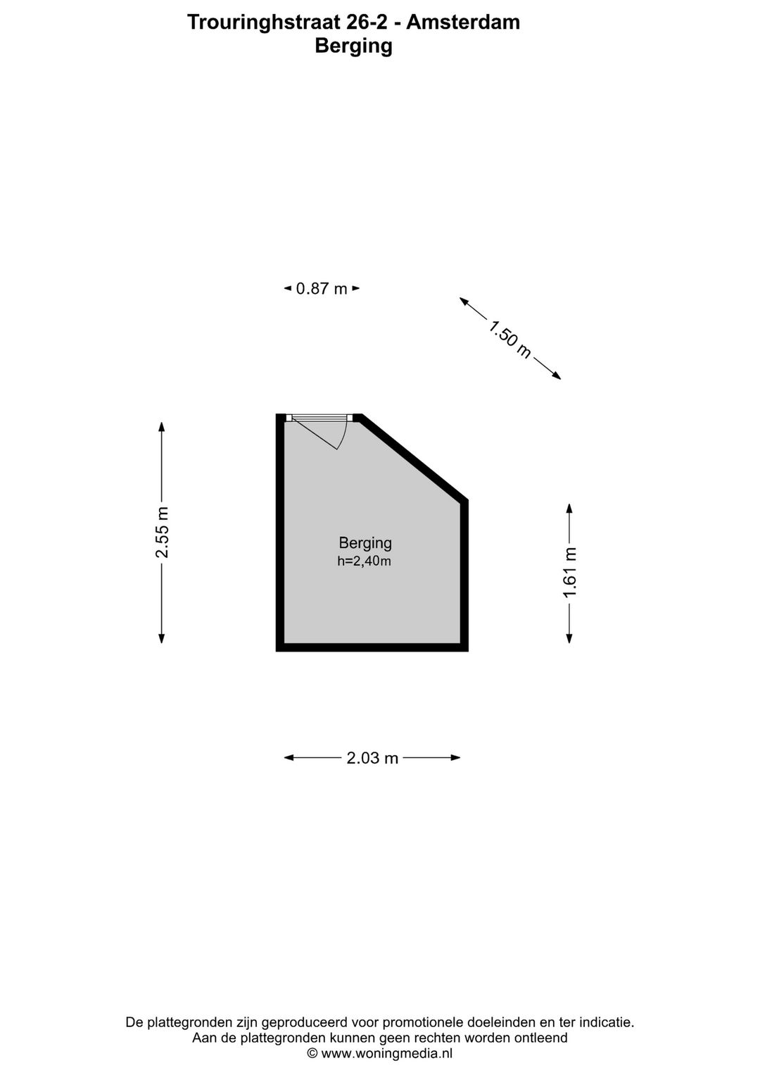 Foto 32 van Trouringhstraat 26-2