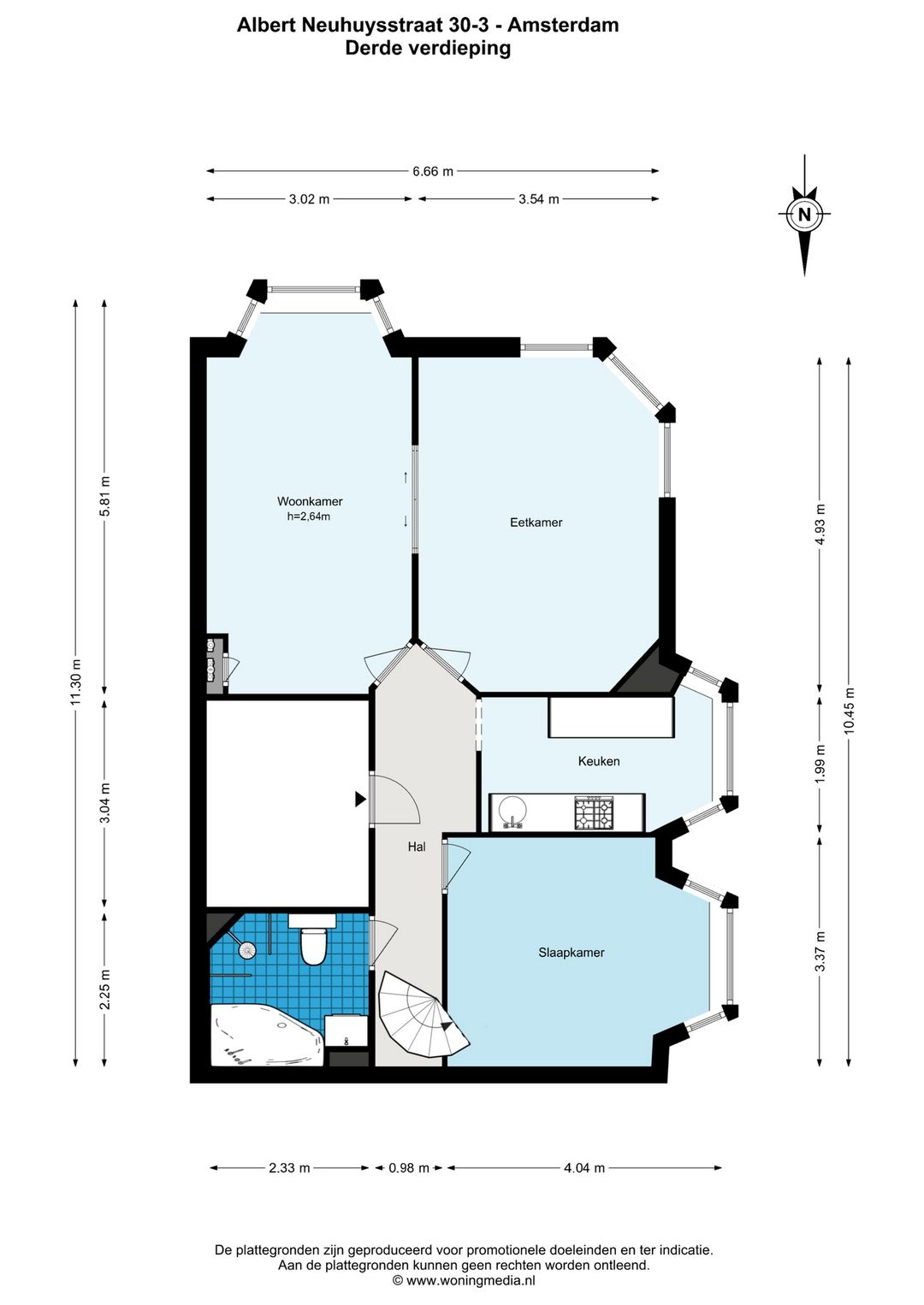 Foto 26 van Albert Neuhuysstraat 30-3