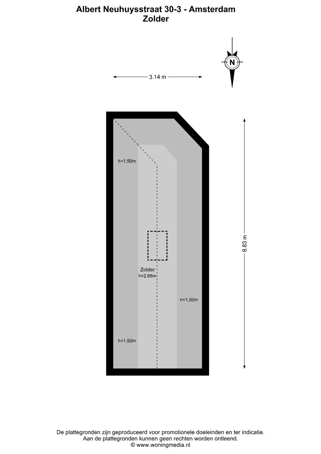 Foto 28 van Albert Neuhuysstraat 30-3