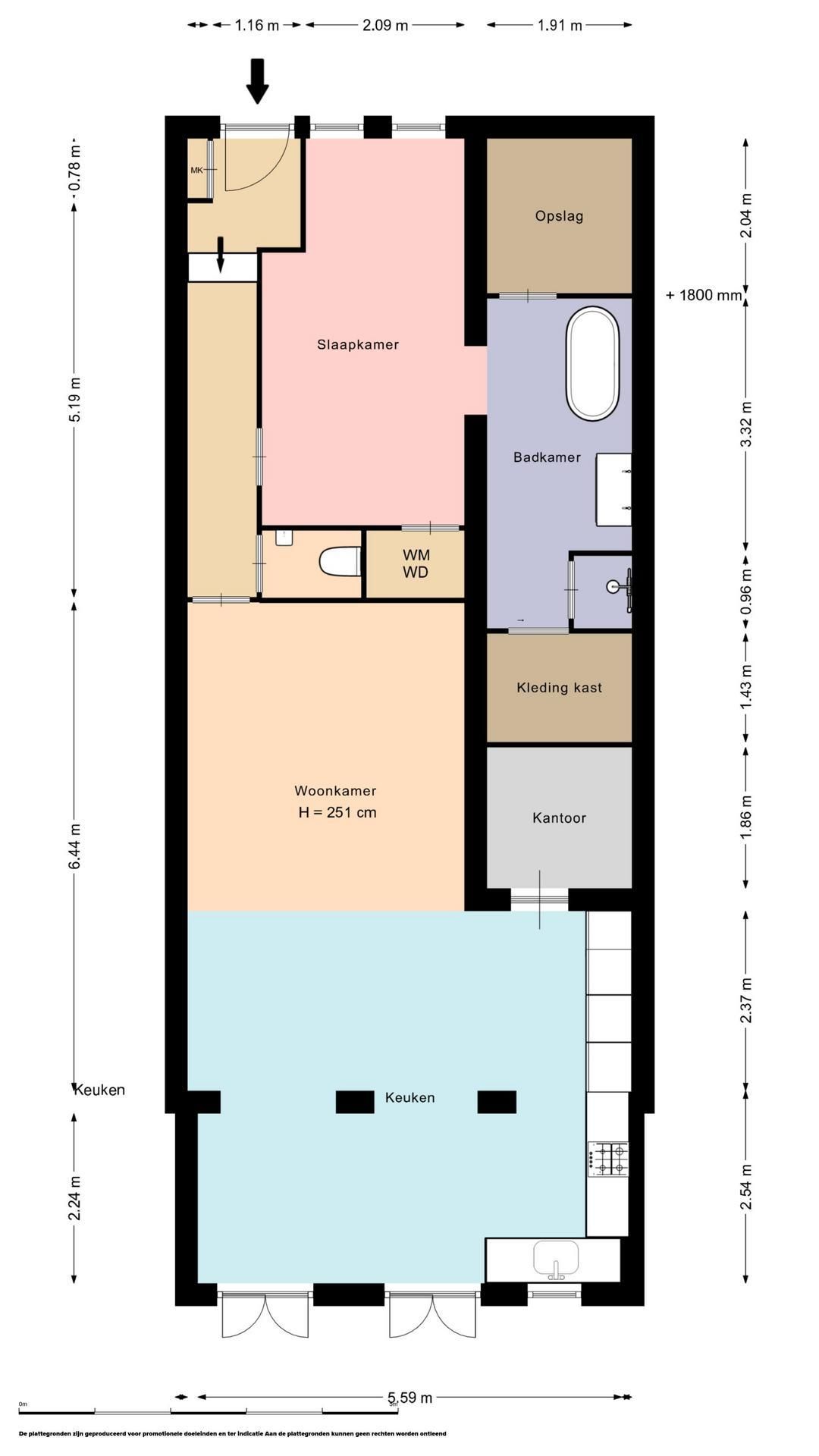 Foto 42 van Wijttenbachstraat 50-A