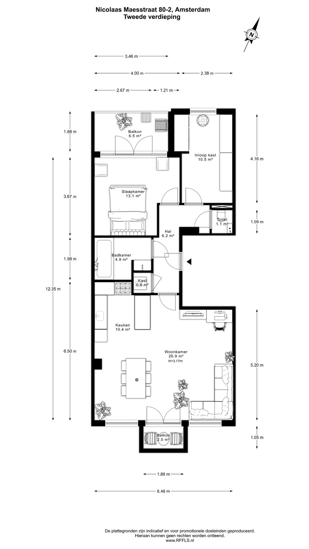 Foto 41 van Nicolaas Maesstraat 80-2