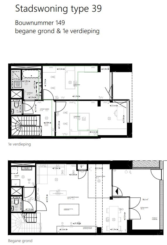 Foto 13 van Stadswoning - bouwnummer 149 (Bouwnr. 149)