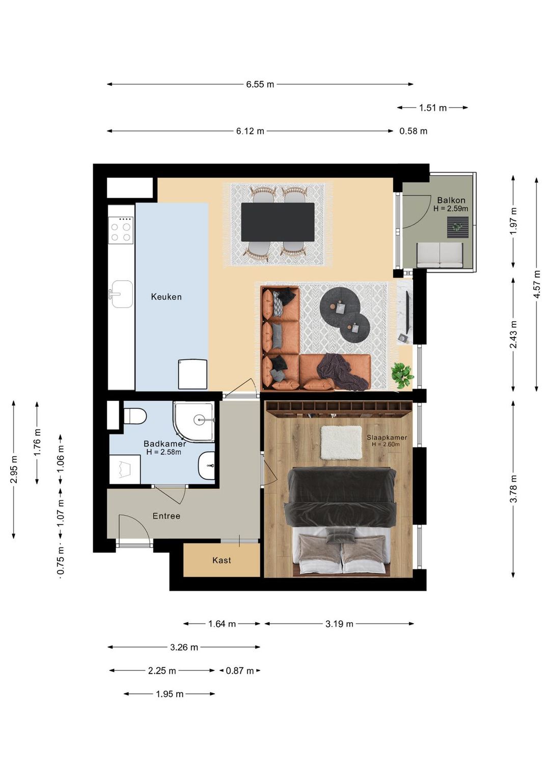 Foto 22 van Teteringsedijk 148-D16
