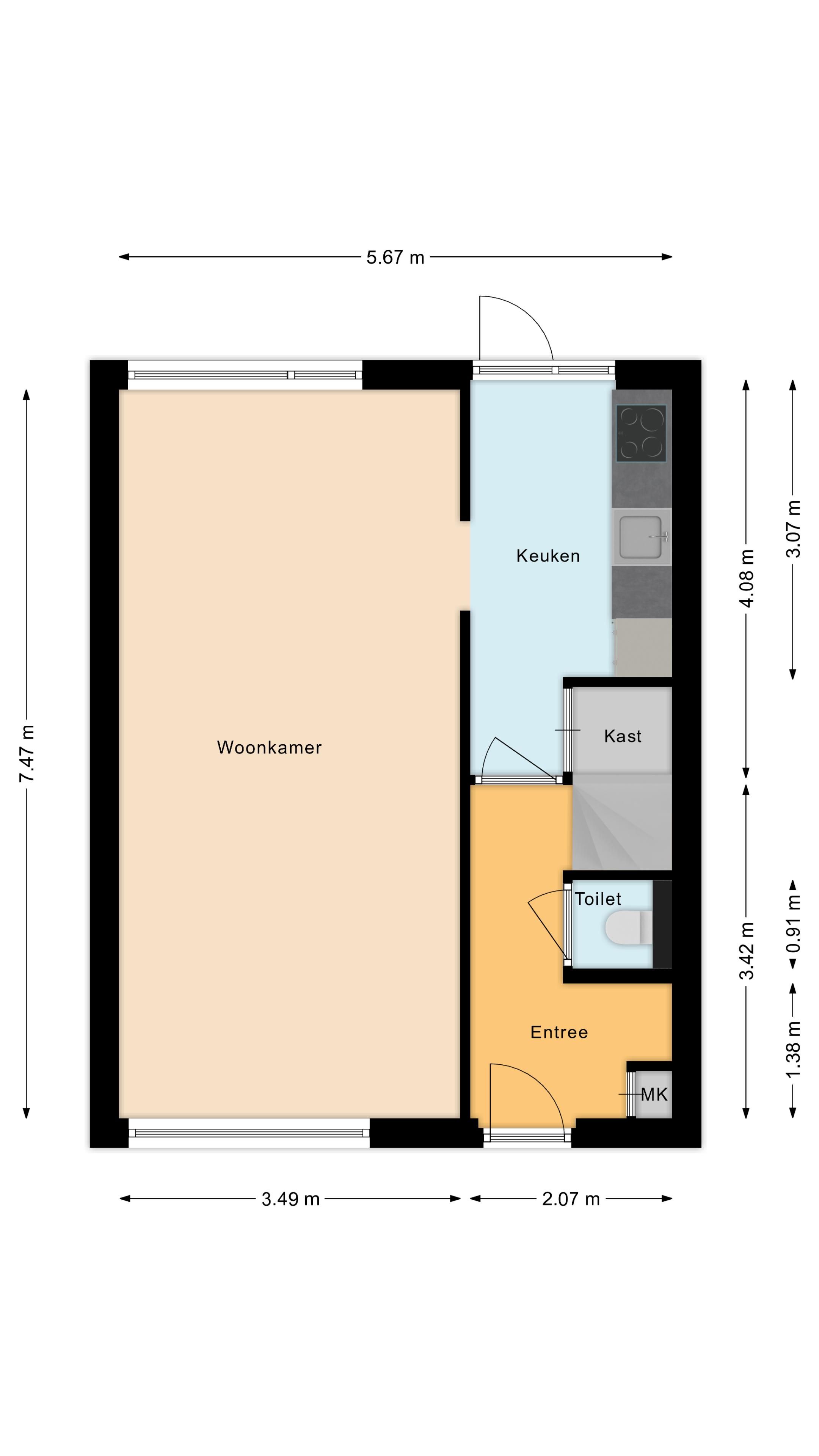 Photo 42 of Bellinistraat 35