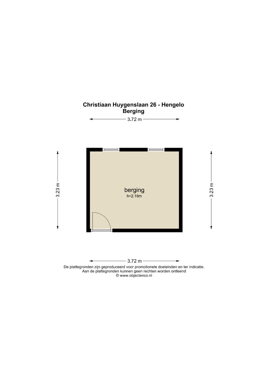 Foto 26 van Christiaan Huygenslaan 26